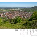 Kalender Zwischen Alb und Neckar 2022, Weilheim a.d. Teck, Blick von der Limburg, Gerhard Eppinger