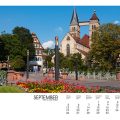 Kalender Zwischen Alb uns Neckar 2022, Esslingen am Neckar, Blick zur Stadtkirche, Gerhard Eppinger